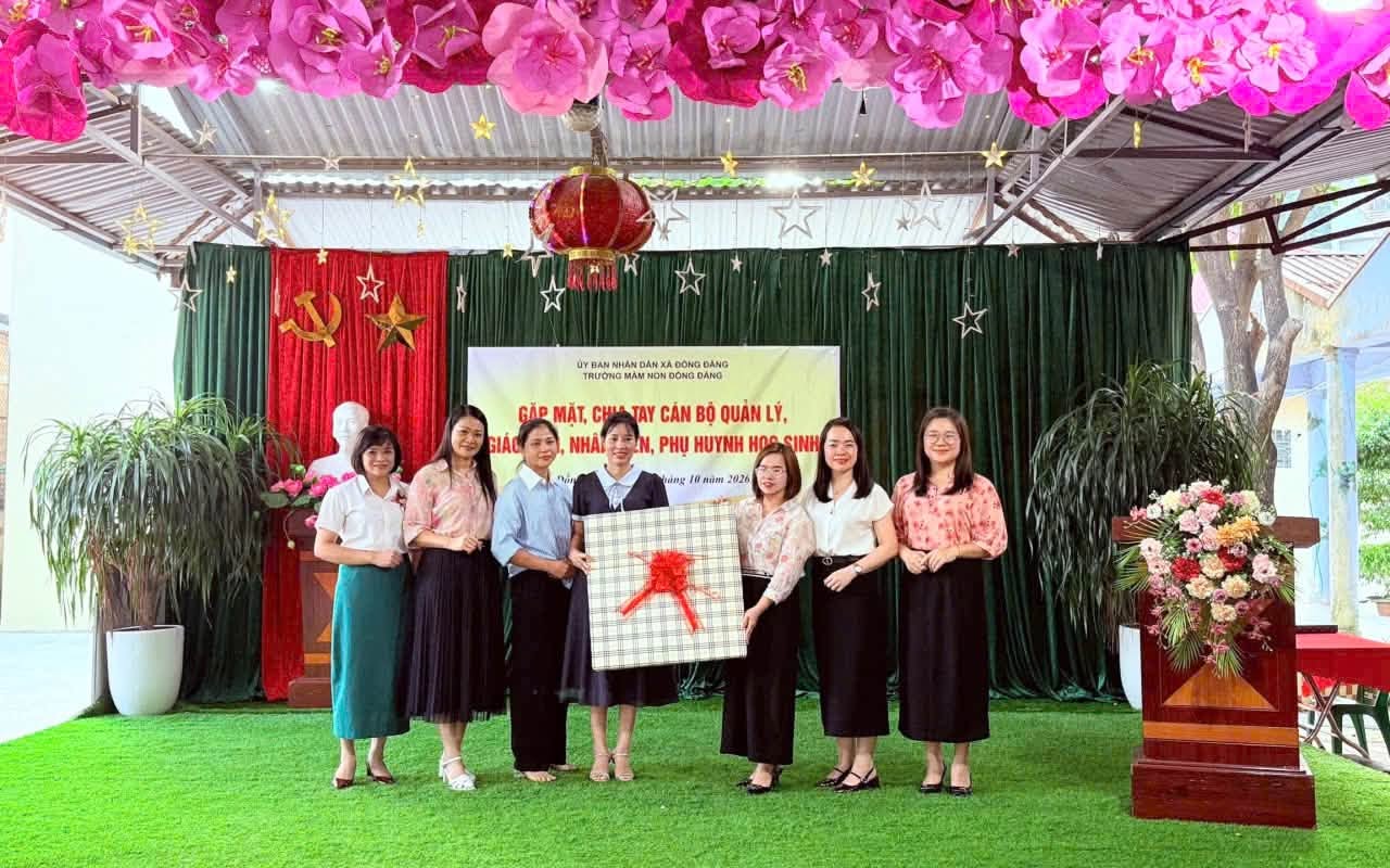 TRƯỜNG MẦM NON ĐỒNG ĐĂNG: TRỌN VẸN TRI ÂN – ĐONG ĐẦY KỶ NIỆM 🌸