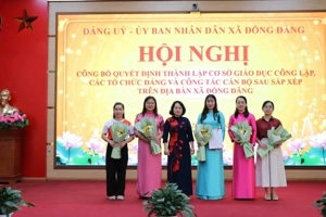TRƯỜNG MẦM NON ĐỒNG ĐĂNG: VỮNG BƯỚC VÀO CHẶNG ĐƯỜNG MỚI